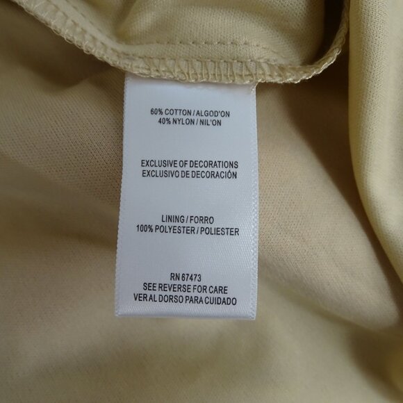 Danny and Nicole Coral Nude Lace Sleeveless Belted Dress Women Size 14 NEW - Picture 6 of 12